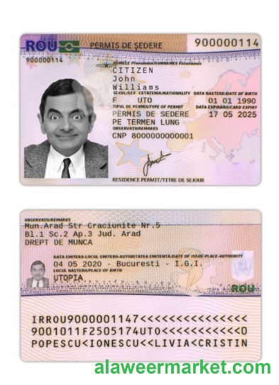 Romania residence permit